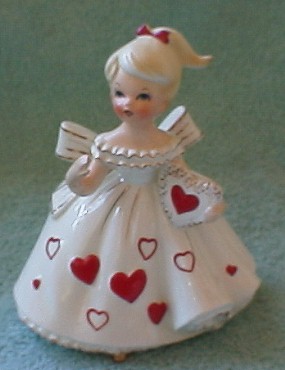 Valentine figurine